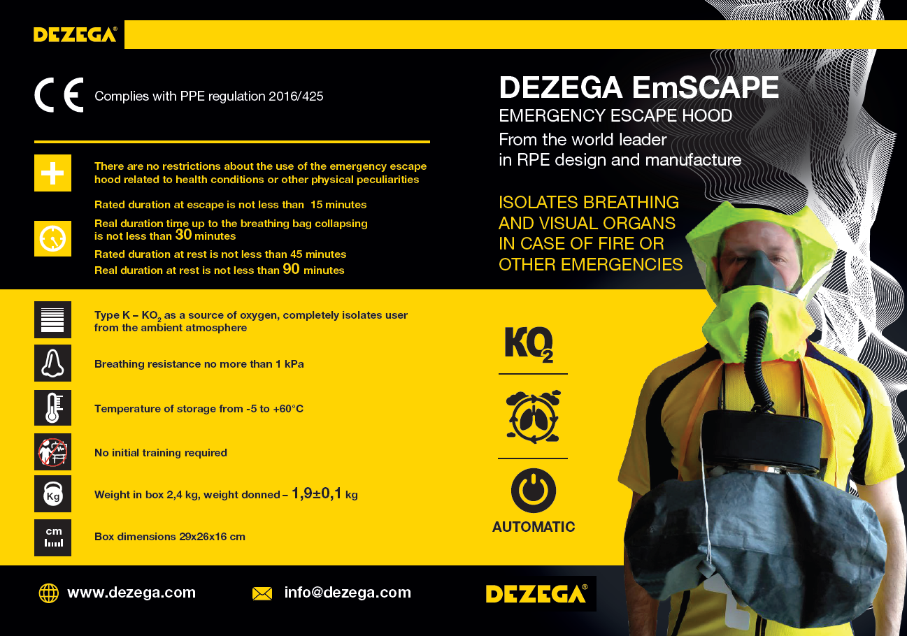 DeZega Escape Hood