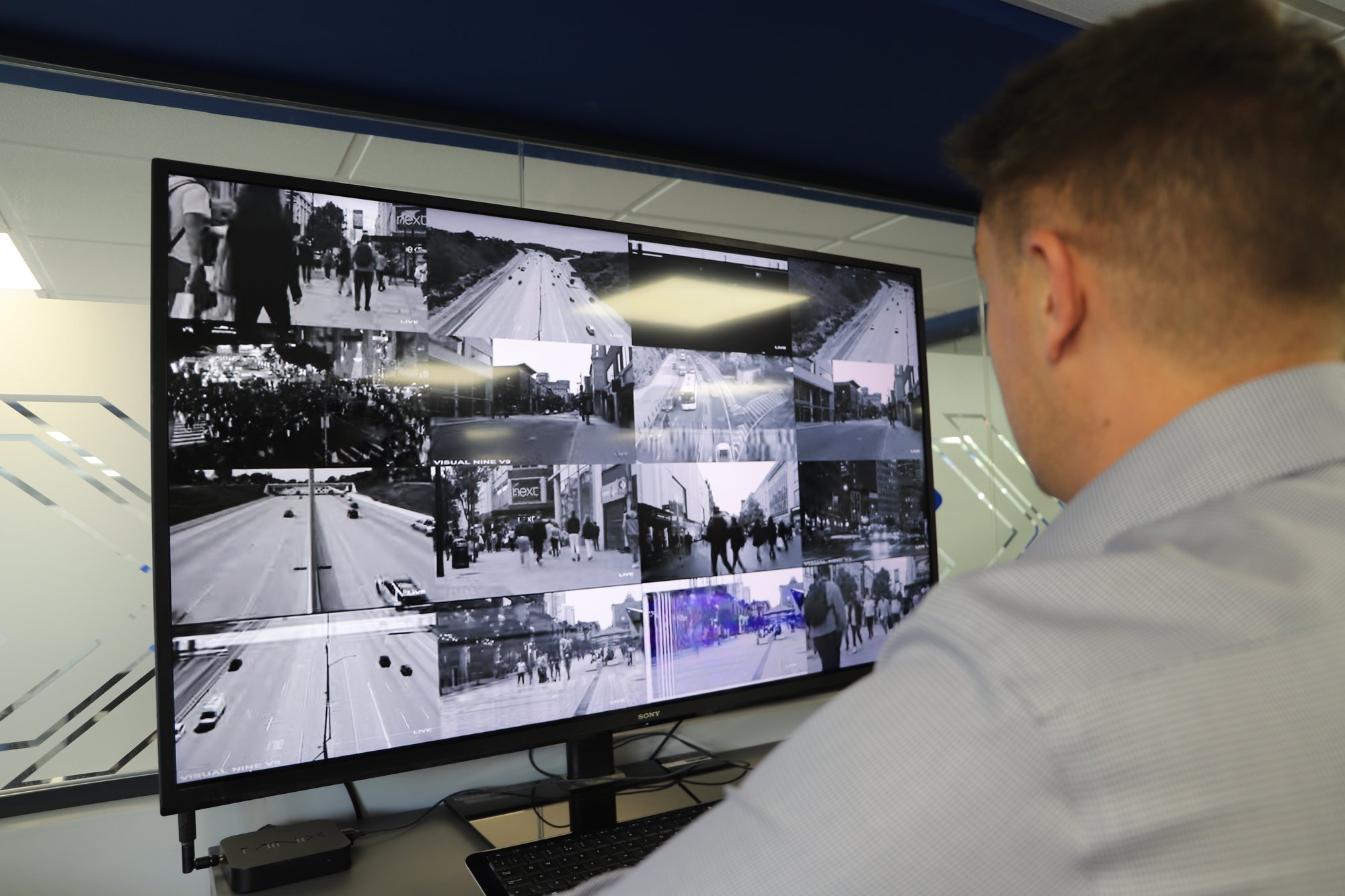 Monitoring screen