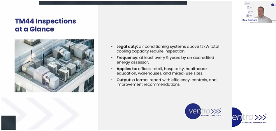Ventro - Webinar - Managing Air & Water Compliance - July 2026 - Screenshot 1
