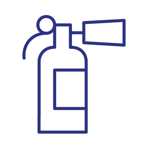 Fire Extinguishers - BLUE