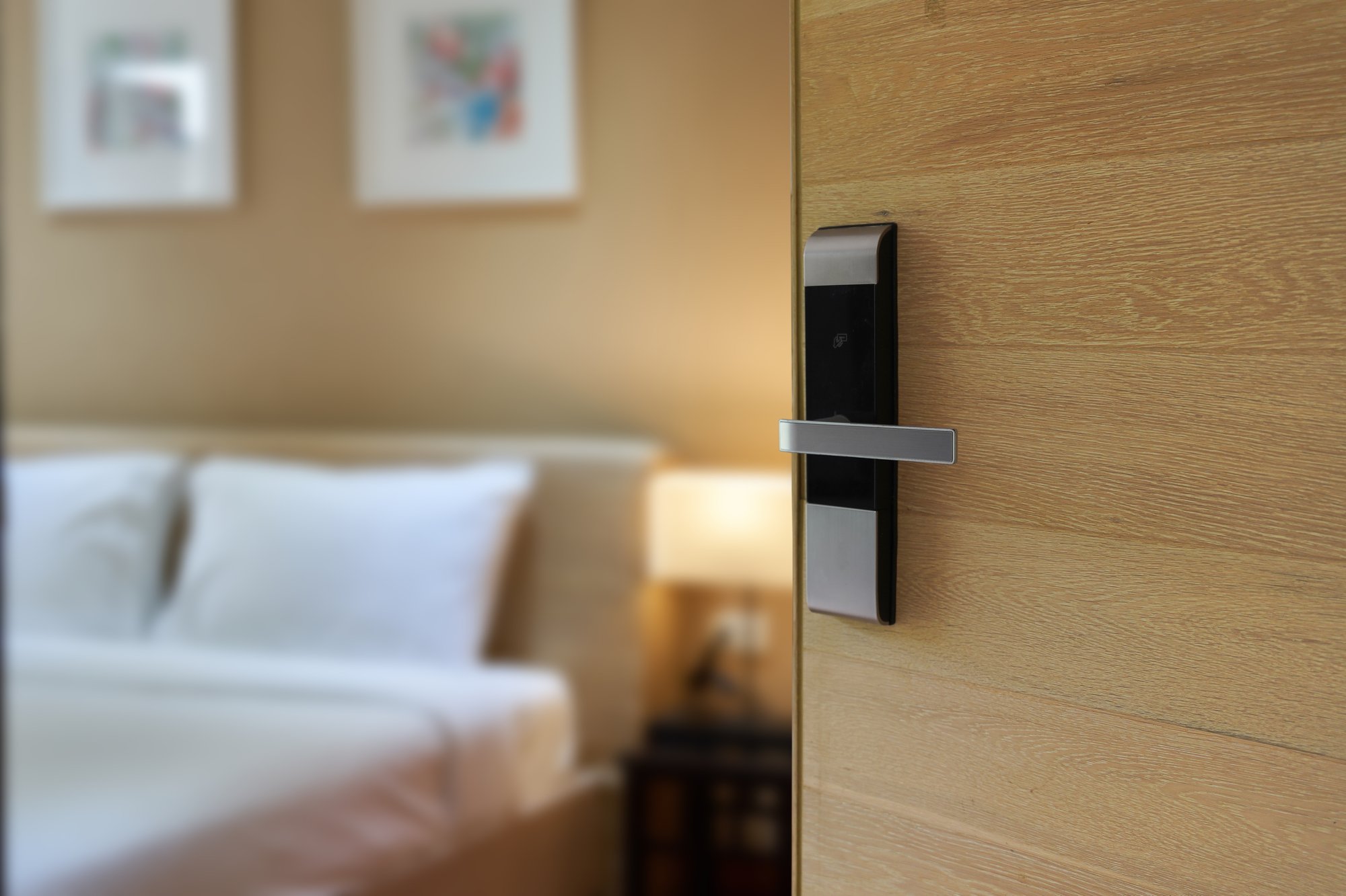 hotel door