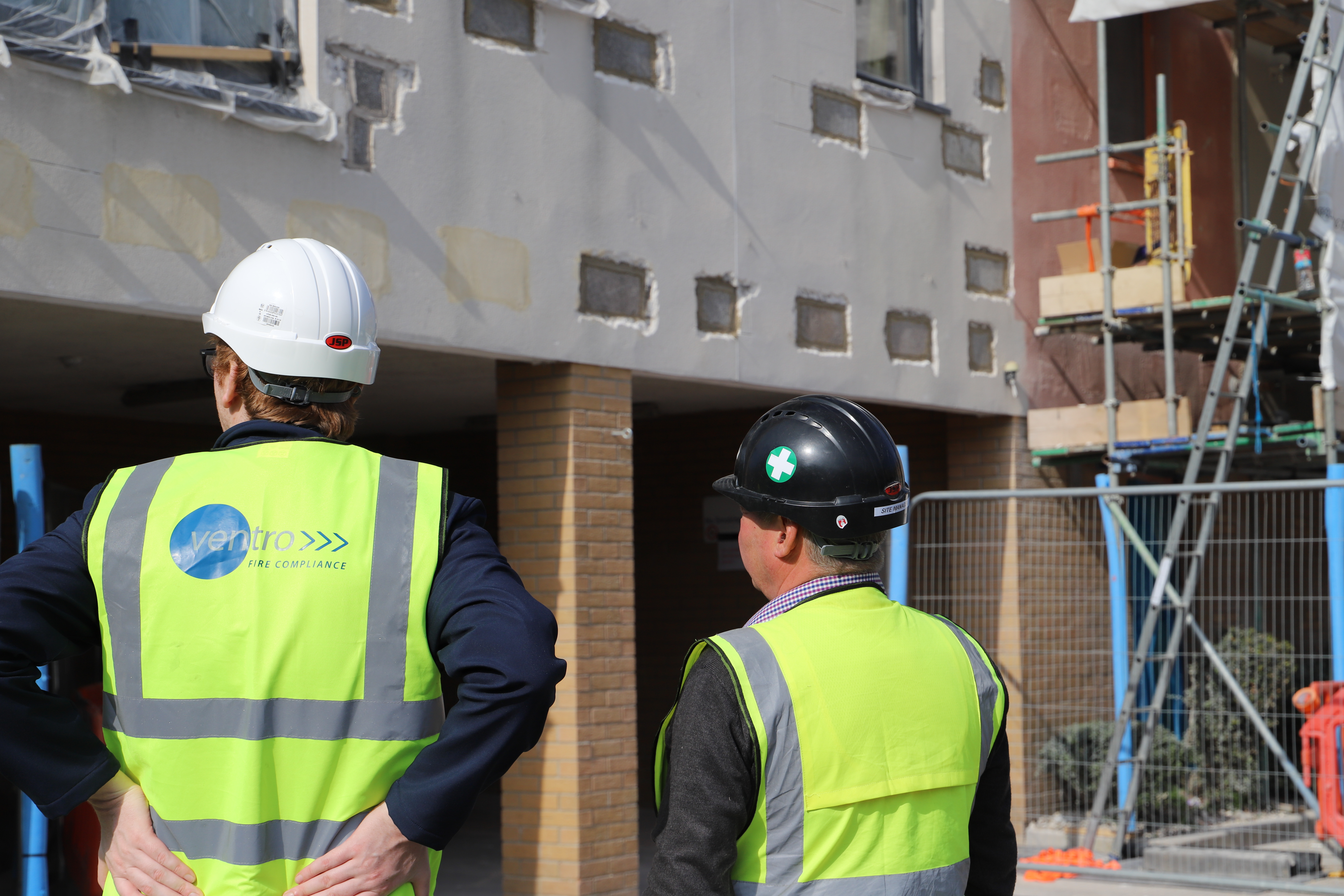 Ventro Staff inspecting property